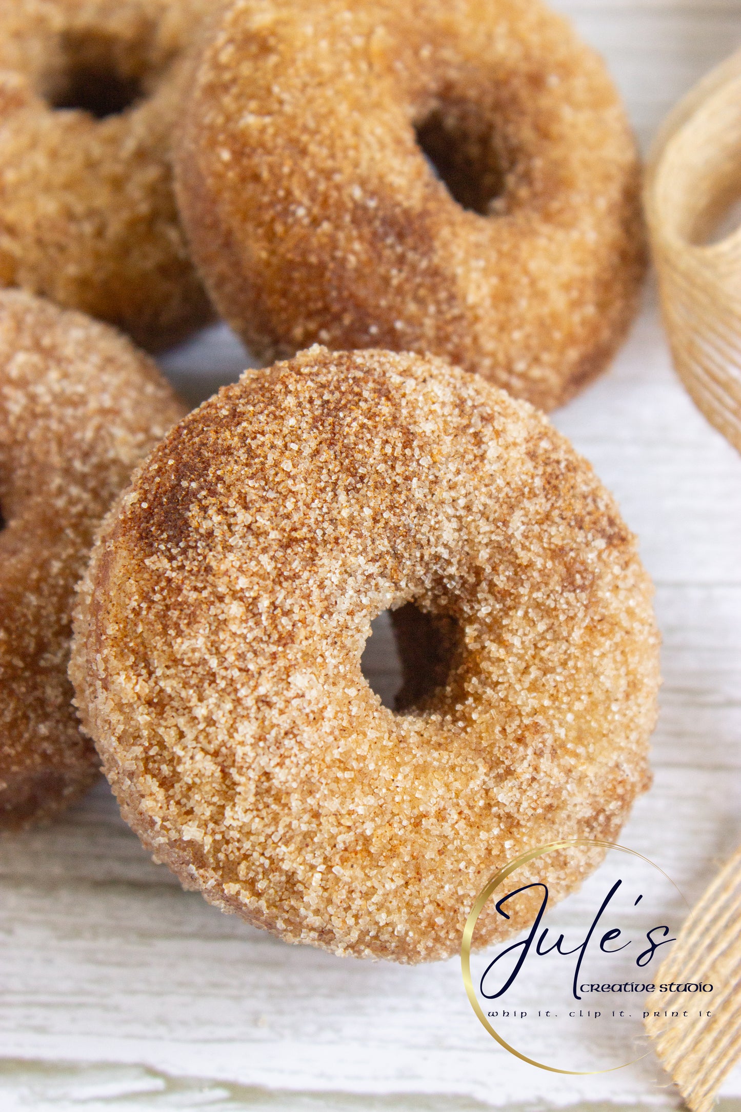 Spiced Apple Cider Baked Donuts (Set 3)