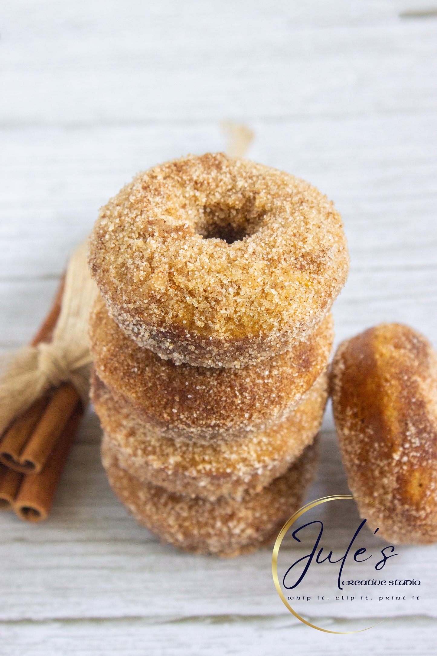 Spiced Apple Cider Baked Donuts (Set 3)