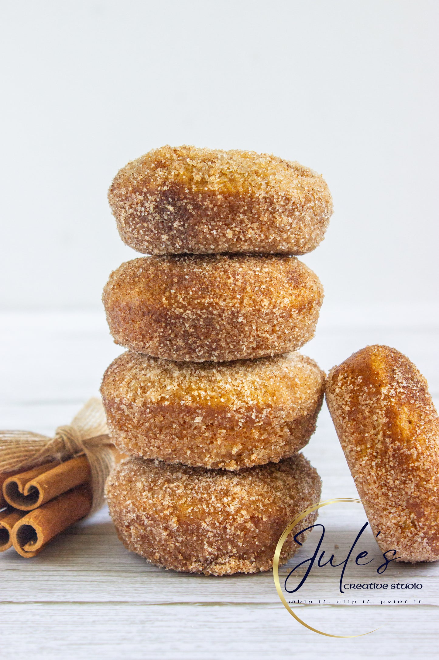 Spiced Apple Cider Baked Donuts (Set 3)