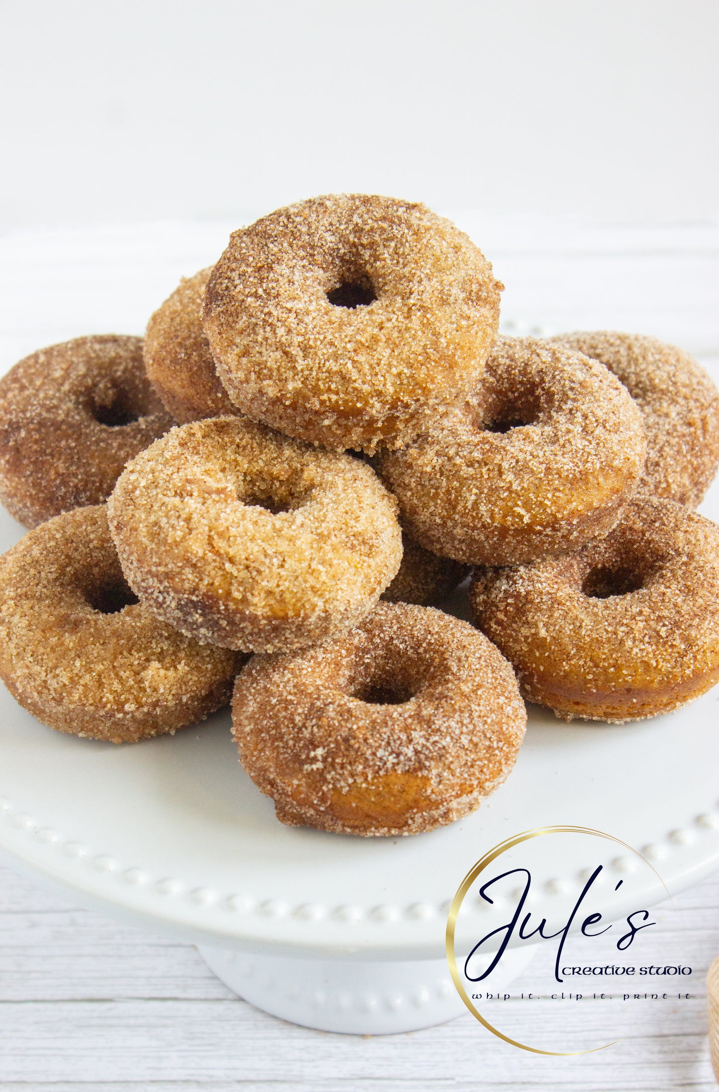 Spiced Apple Cider Baked Donuts (Set 3)