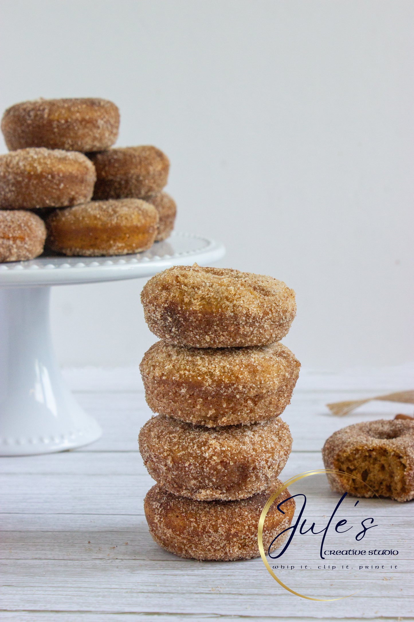 Spiced Apple Cider Baked Donuts (Set 3)