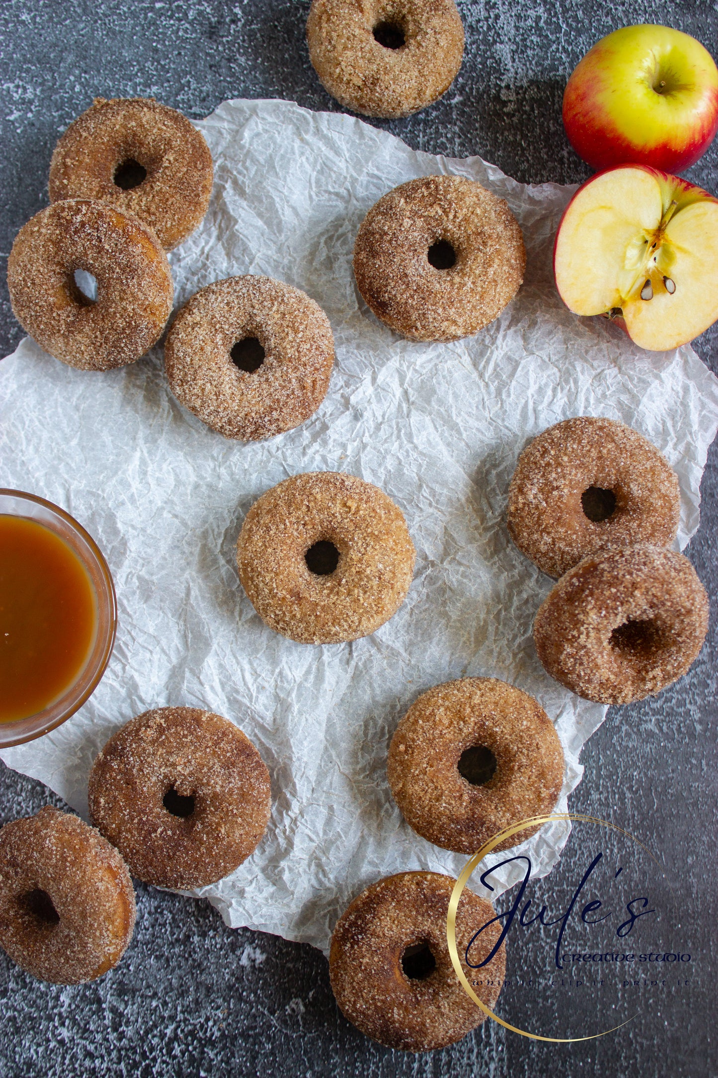 Spiced Apple Cider Baked Donuts (Set 5)