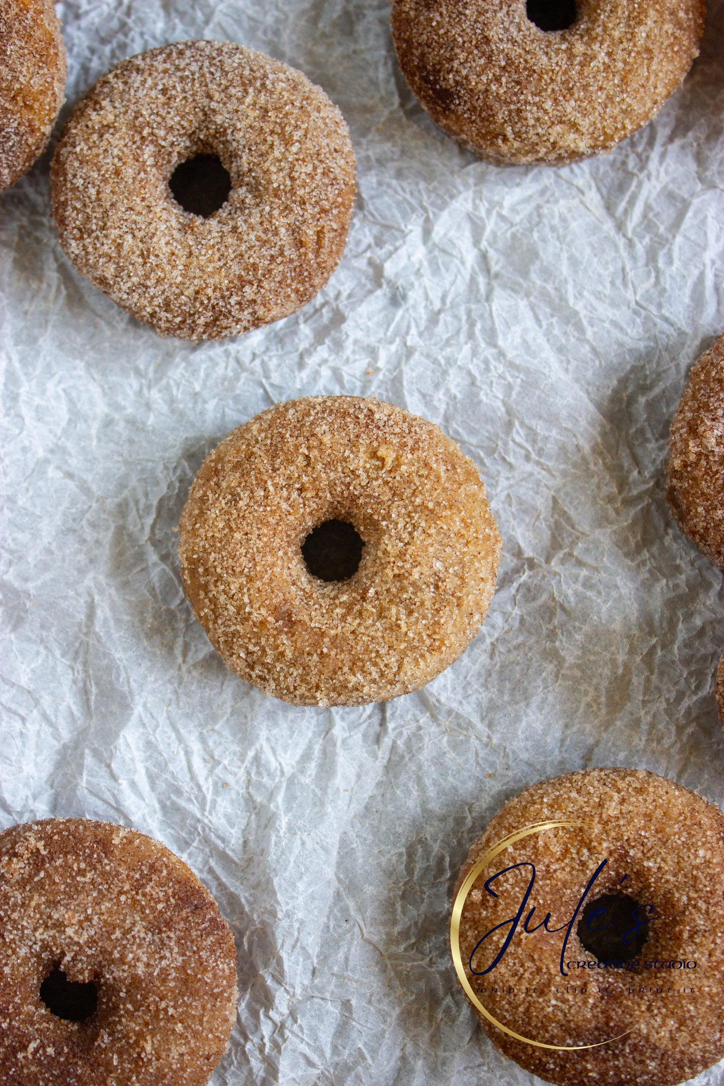 Spiced Apple Cider Baked Donuts (Set 5)