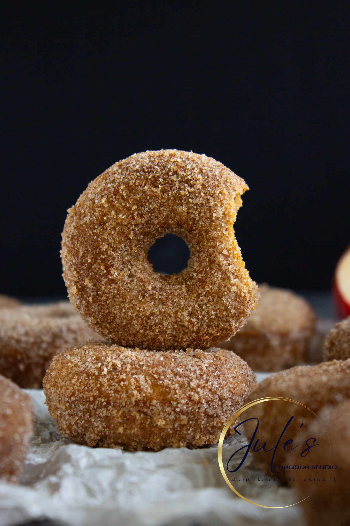 Spiced Apple Cider Baked Donuts (Set 5)