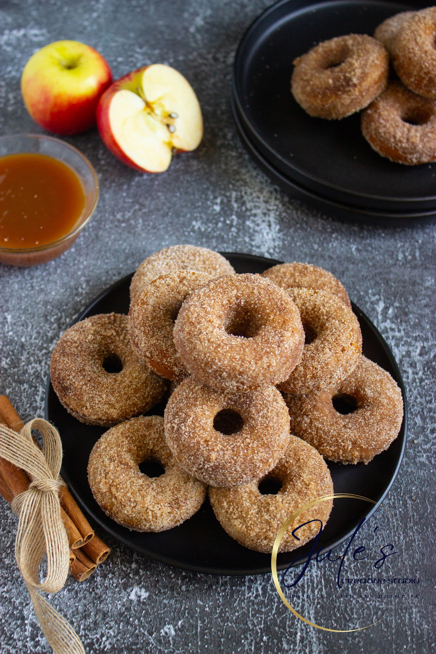 Spiced Apple Cider Baked Donuts (Set 5)