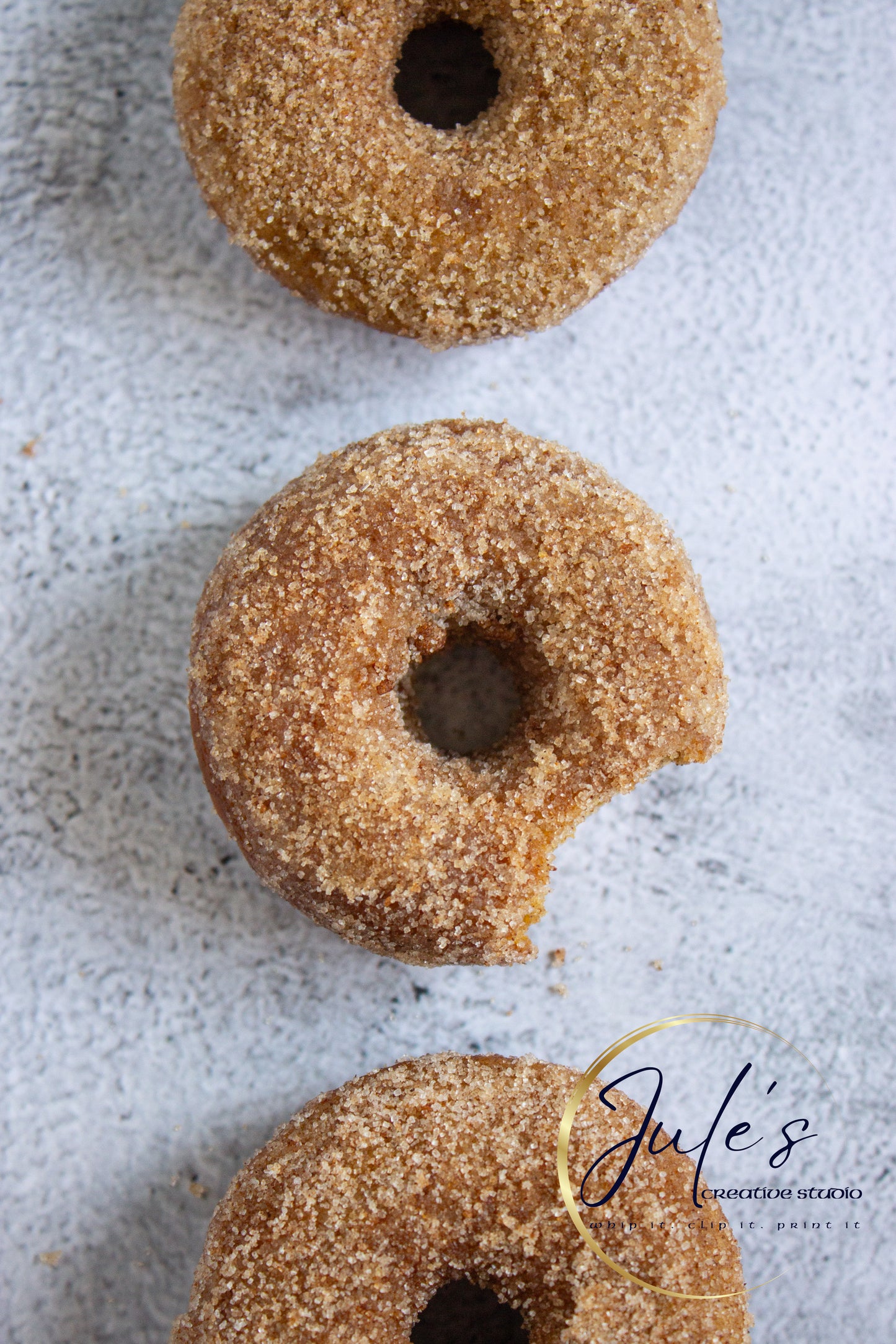 Spiced Apple Cider Baked Donuts (Set 6)
