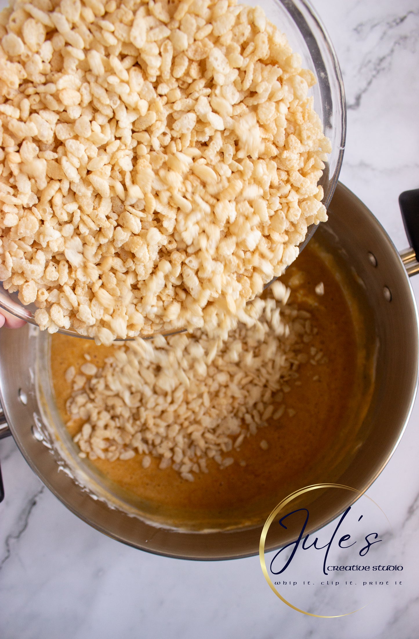 Pumpkin Rice Krispy Donuts (Set 5)
