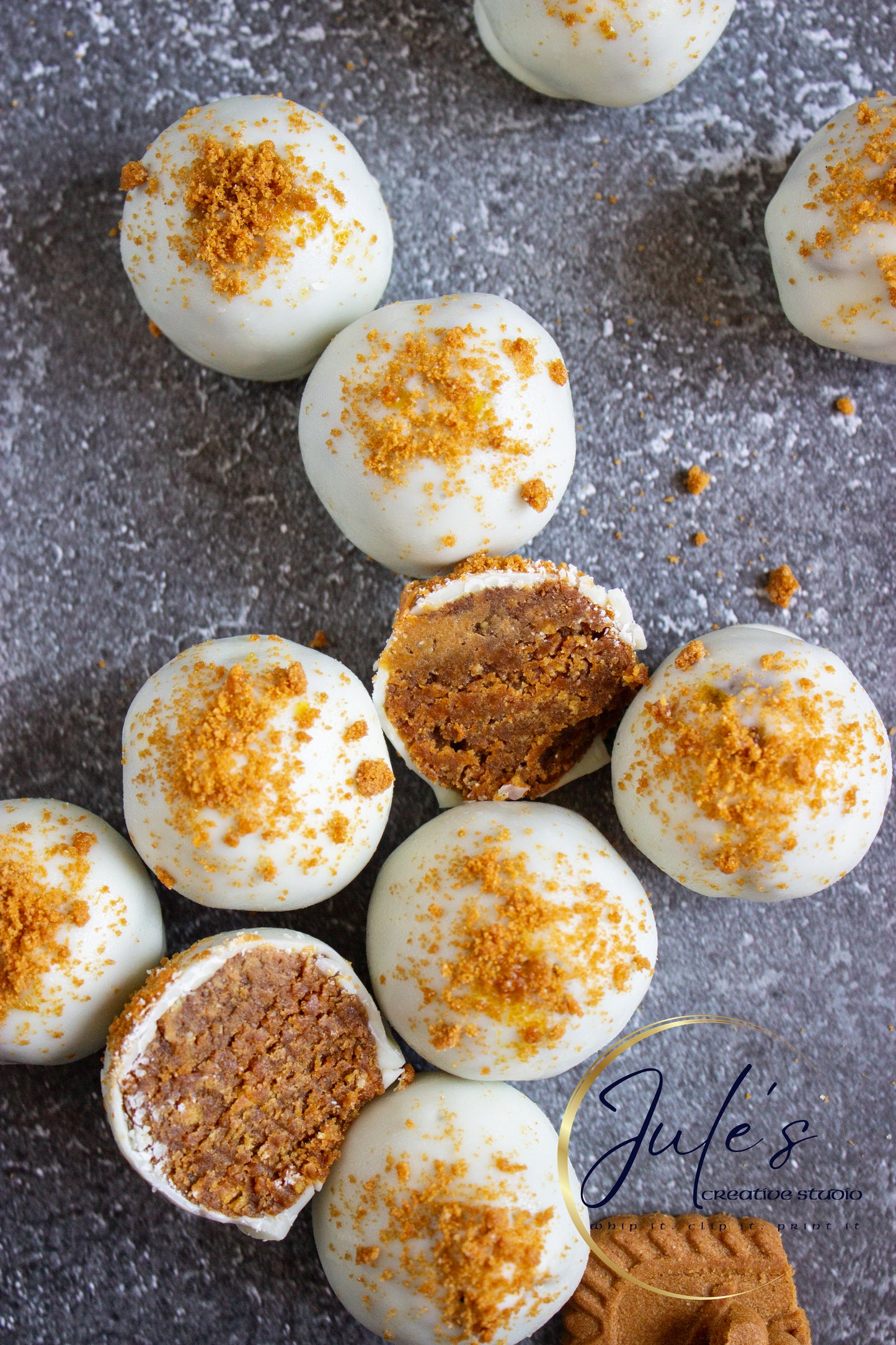 Pumpkin Biscoff Truffles (Set 5)