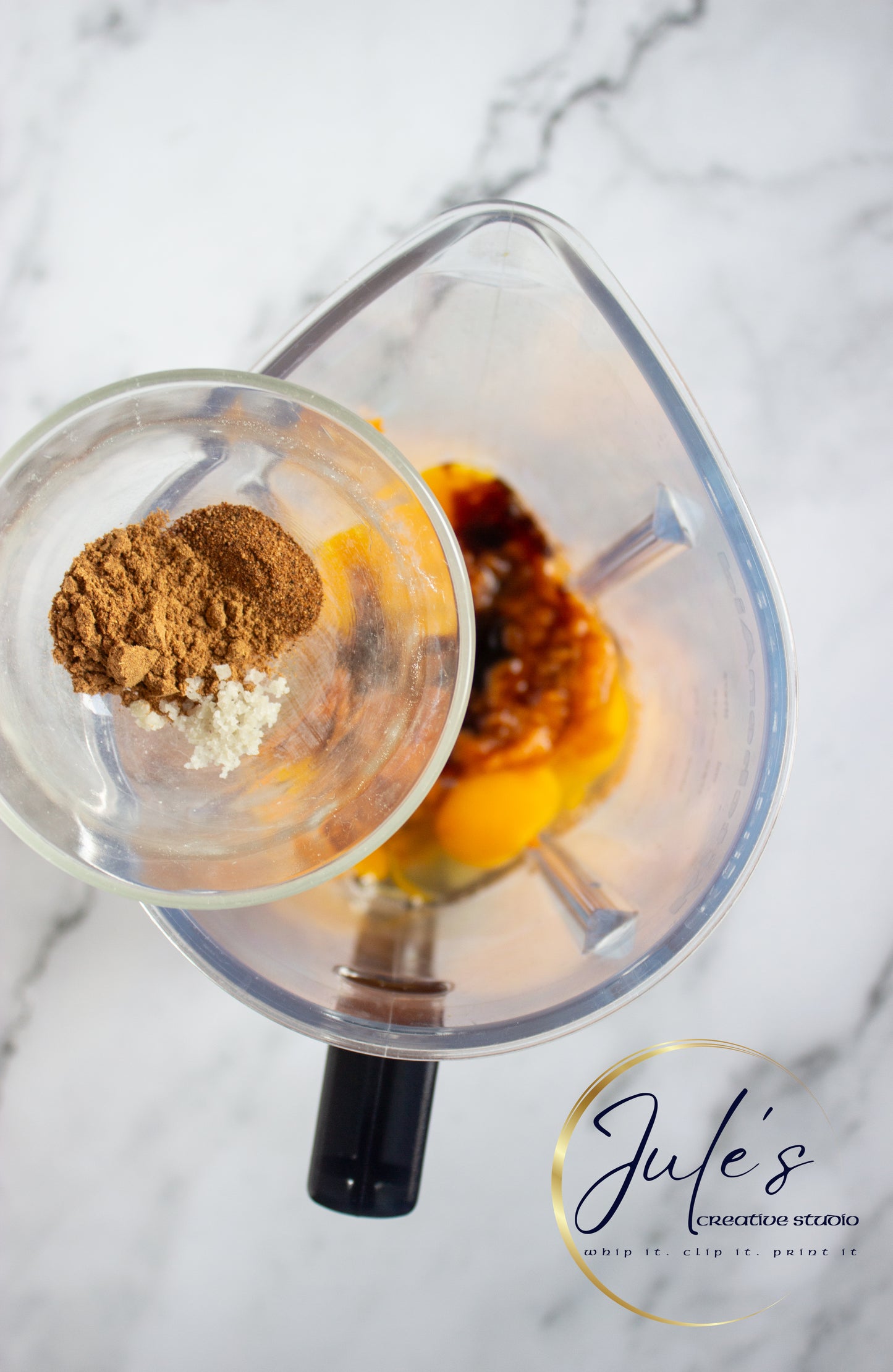 Pumpkin Spice Blender Eggnog (Set 4)