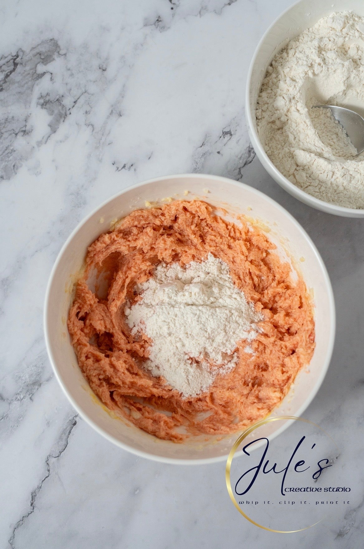 White Chocolate Raspberry Thumbprint cookies (Set 1)