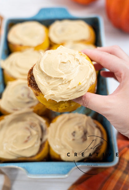 Pumpkin Latte Cinnamon Rolls (Set 1)