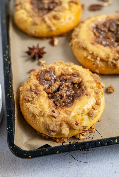 Pecan Pie Cream Cheese Brioche Buns (Set 1)