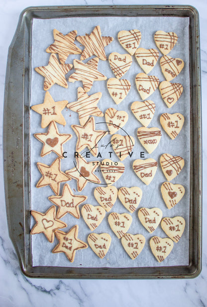 Melt for Dad Shortbread Cookies Set 1.