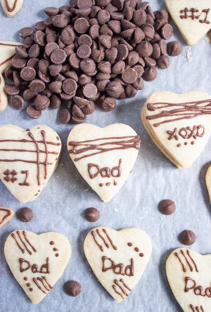 Melt for Dad Shortbread Cookies Set 1.