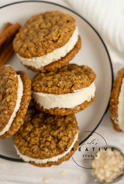 Pumpkin Oatmeal Cream Pies (Set 1)