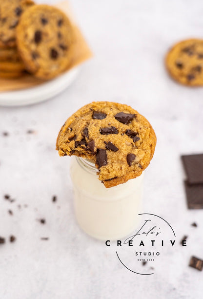 Brown Butter Salted Toffee Chocolate Chunk Cookies (Set 3)