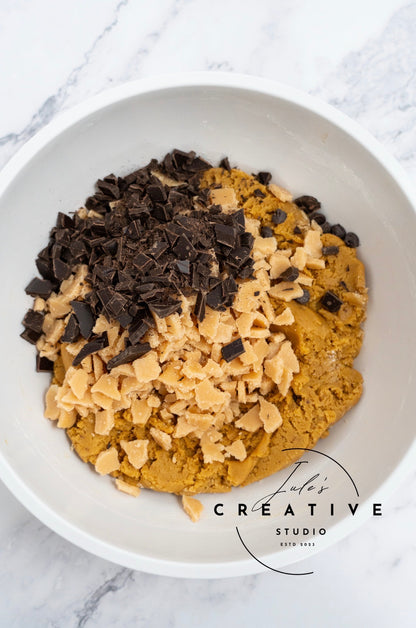 Brown Butter Salted Toffee Chocolate Chunk Cookies (Set 2)