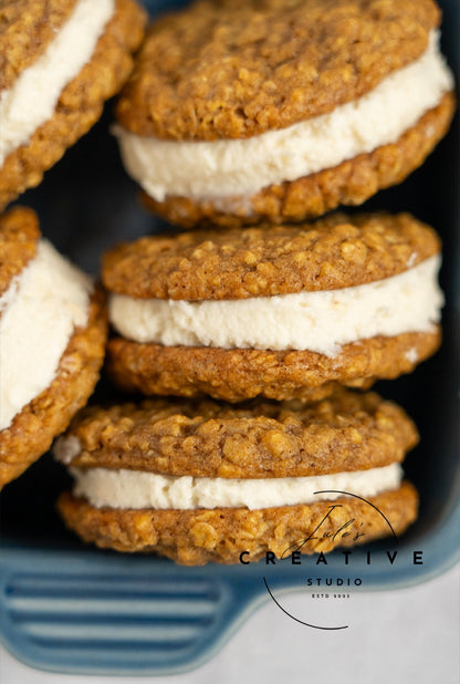 Pumpkin Oatmeal Cream Pies (Set 2)
