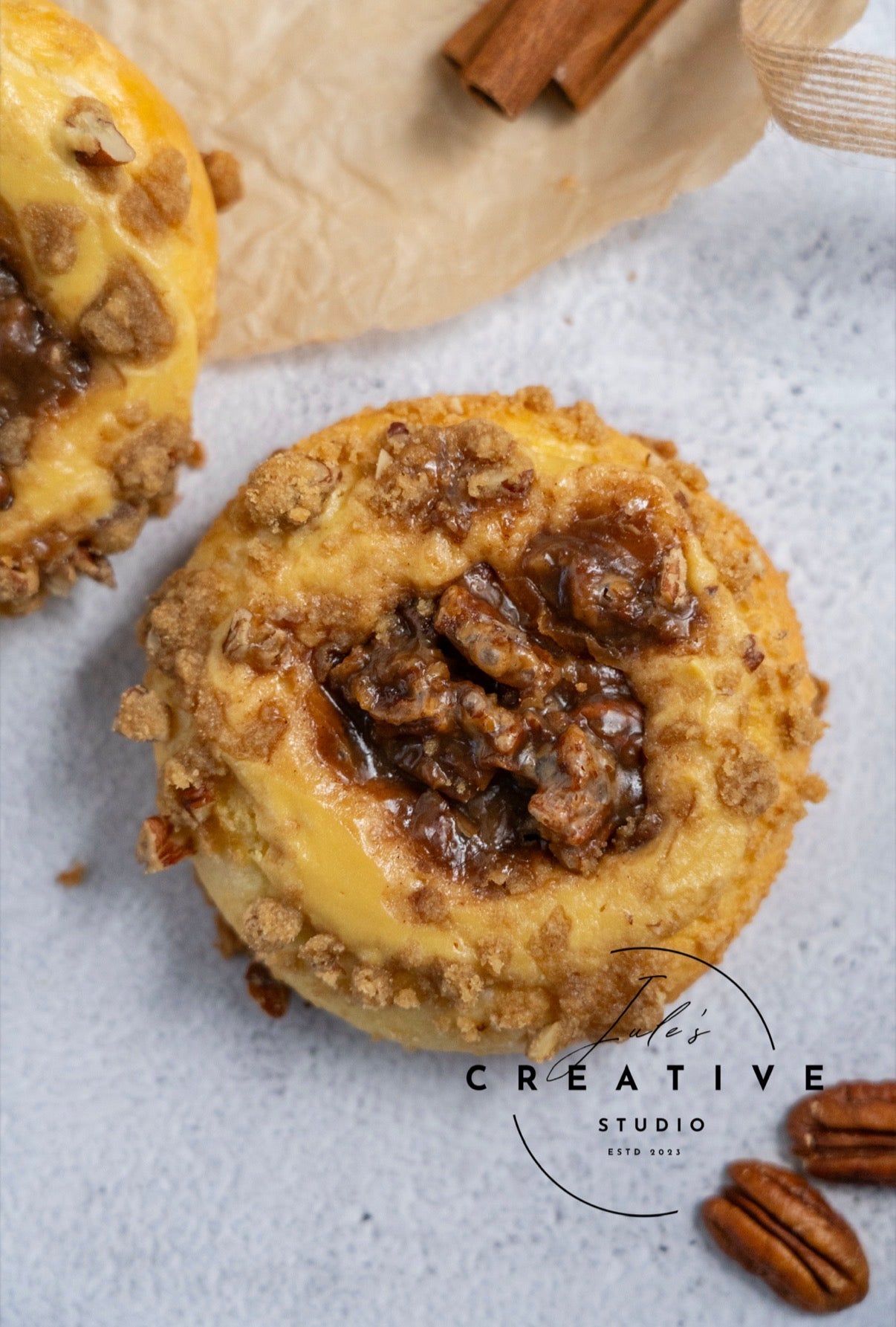 Pecan Pie Cream Cheese Brioche Buns (Set 1)