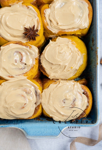 Pumpkin Latte Cinnamon Rolls (Set 2)