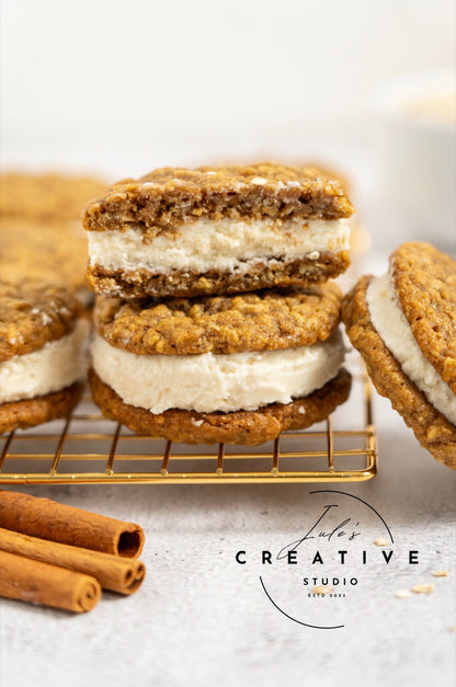 Pumpkin Oatmeal Cream Pies (Set 2)