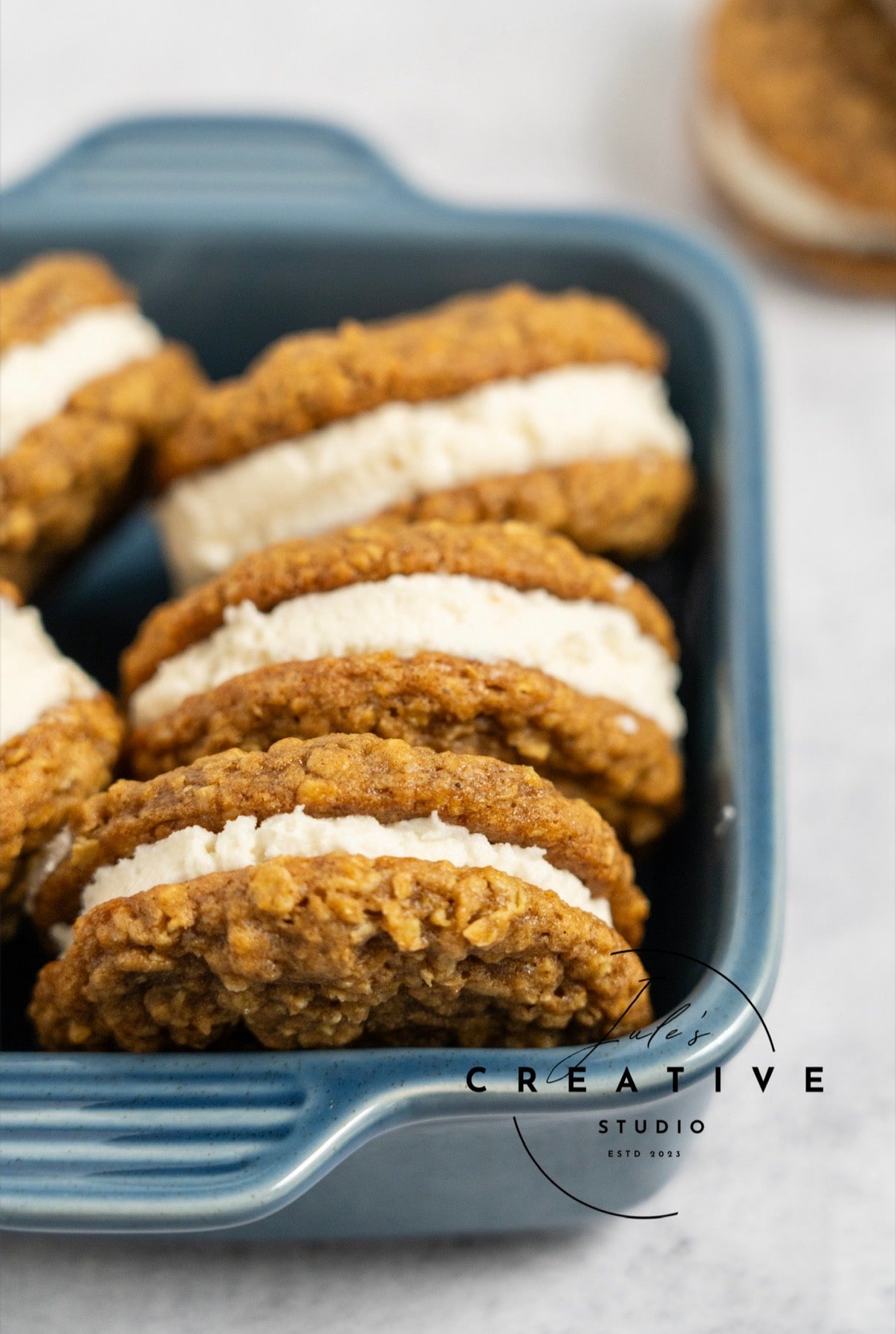 Pumpkin Oatmeal Cream Pies (Set 2)