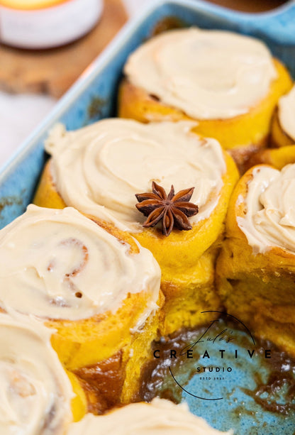 Pumpkin Latte Cinnamon Rolls (Set 1)