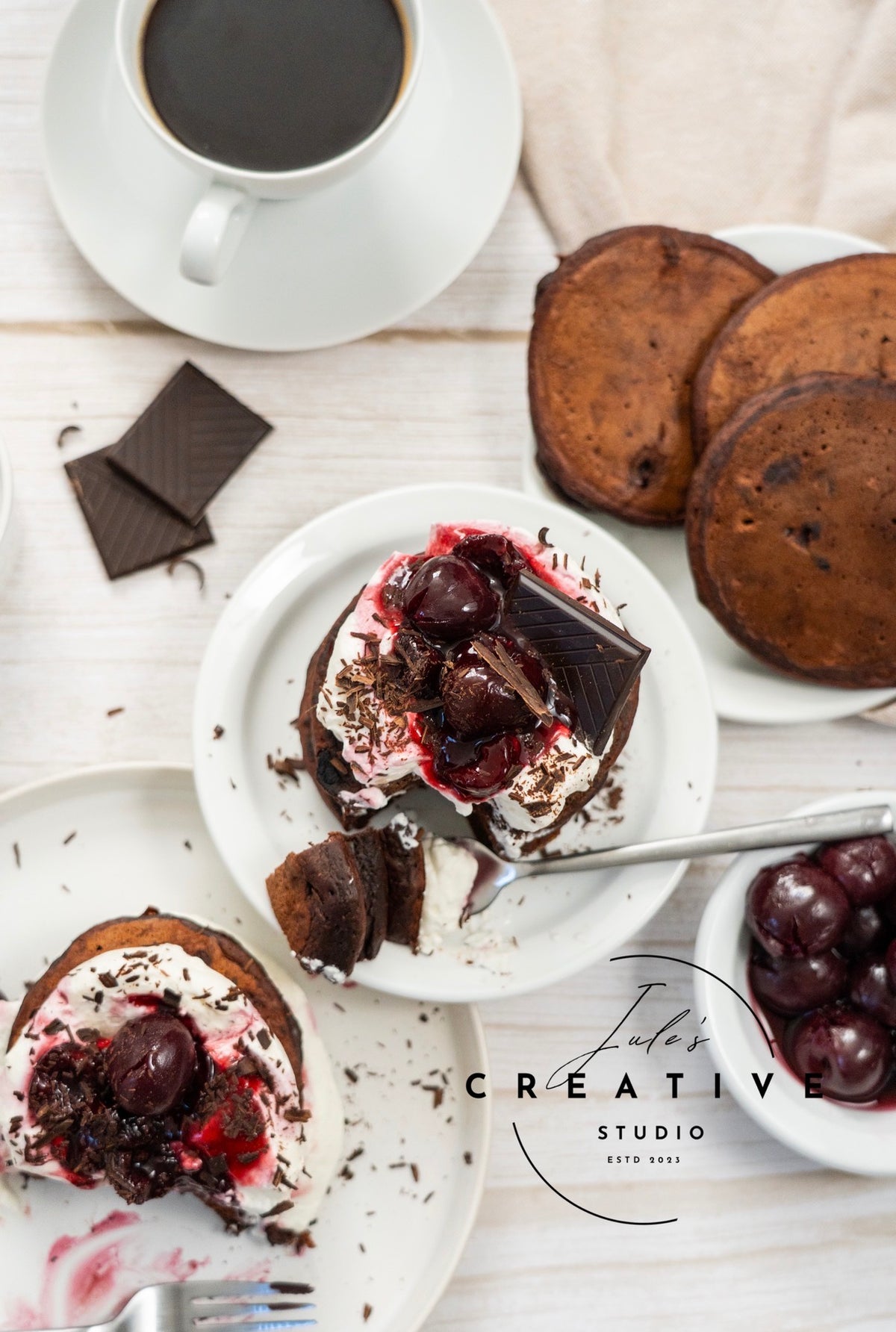 Black Forest Pancakes (Set 1)