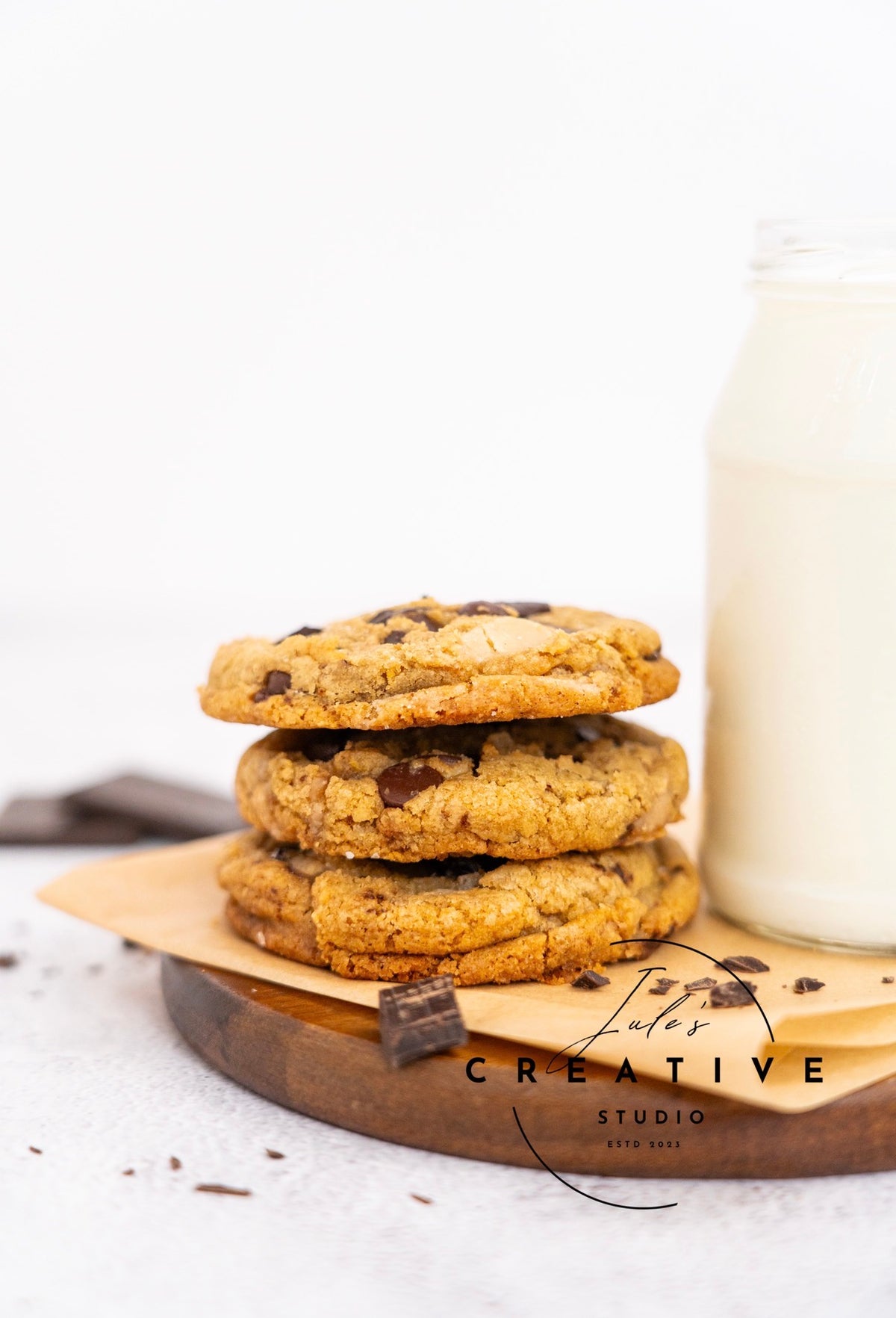 Brown Butter Salted Toffee Chocolate Chunk Cookies (Set 3)