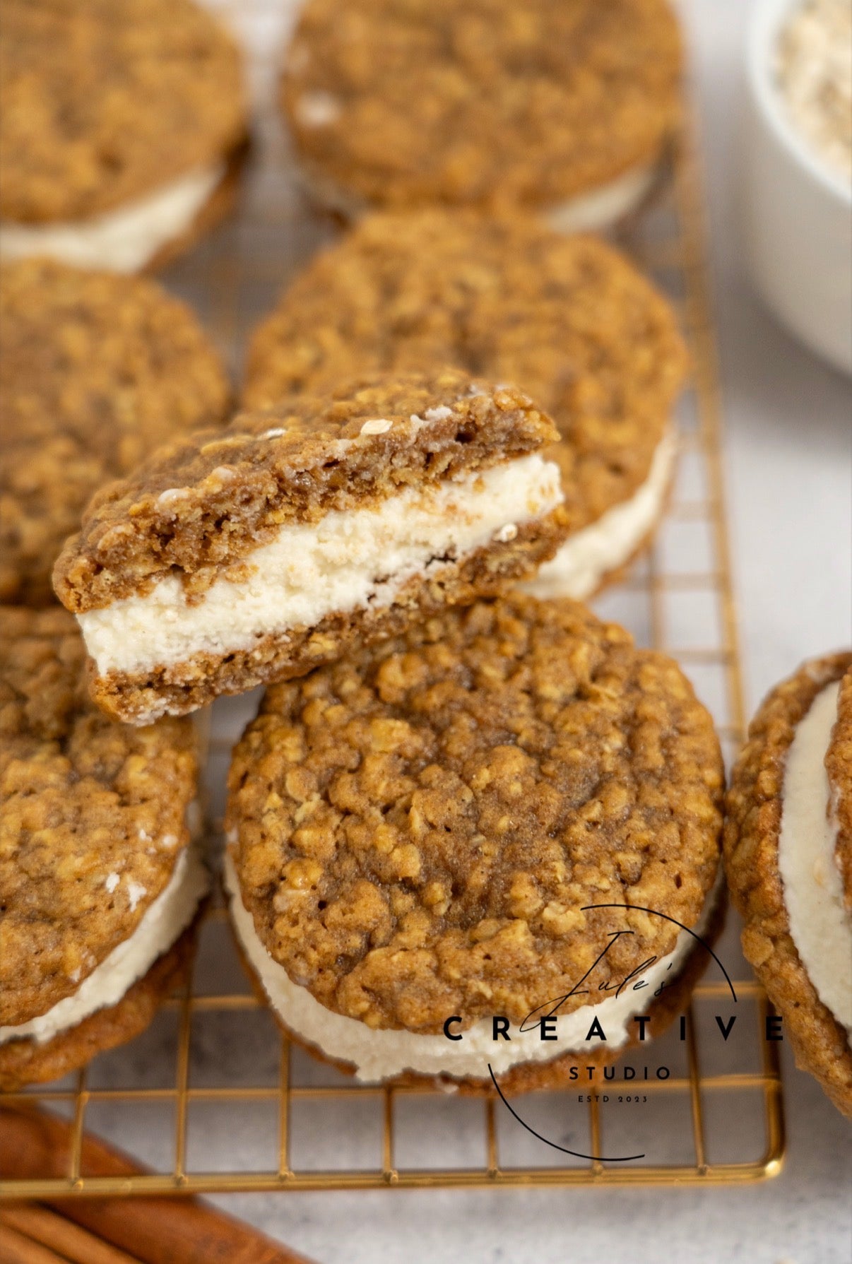 Pumpkin Oatmeal Cream Pies (Set 2)
