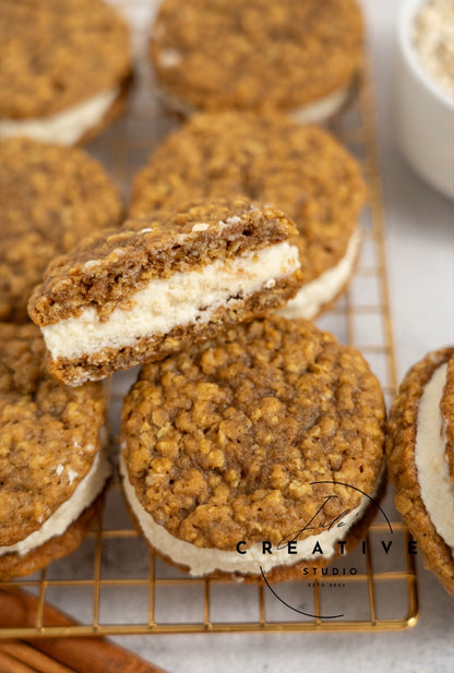 Pumpkin Oatmeal Cream Pies (Set 2)