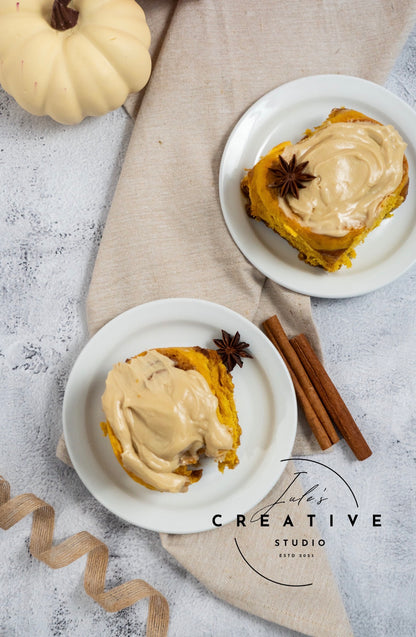 Pumpkin Latte Cinnamon Rolls (Set 2)