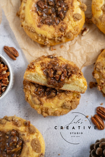 Pecan Pie Cream Cheese Brioche Buns (Set 1)