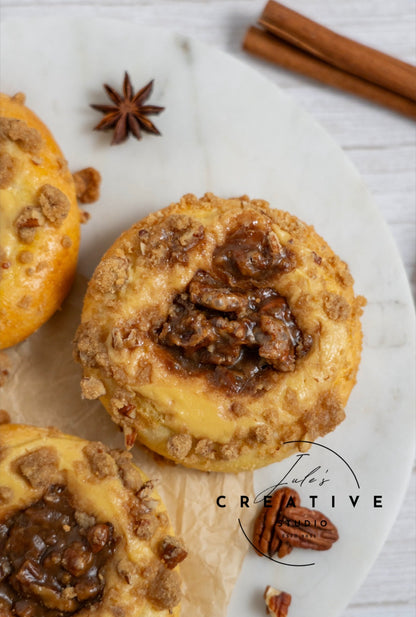 Pecan Pie Cream Cheese Brioche Buns (Set 2)