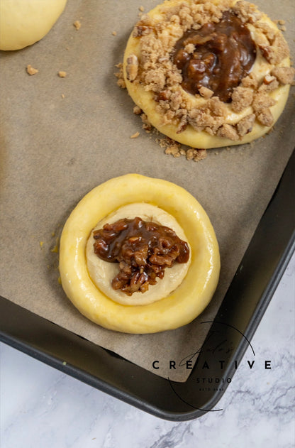 Pecan Pie Cream Cheese Brioche Buns (Set 1)