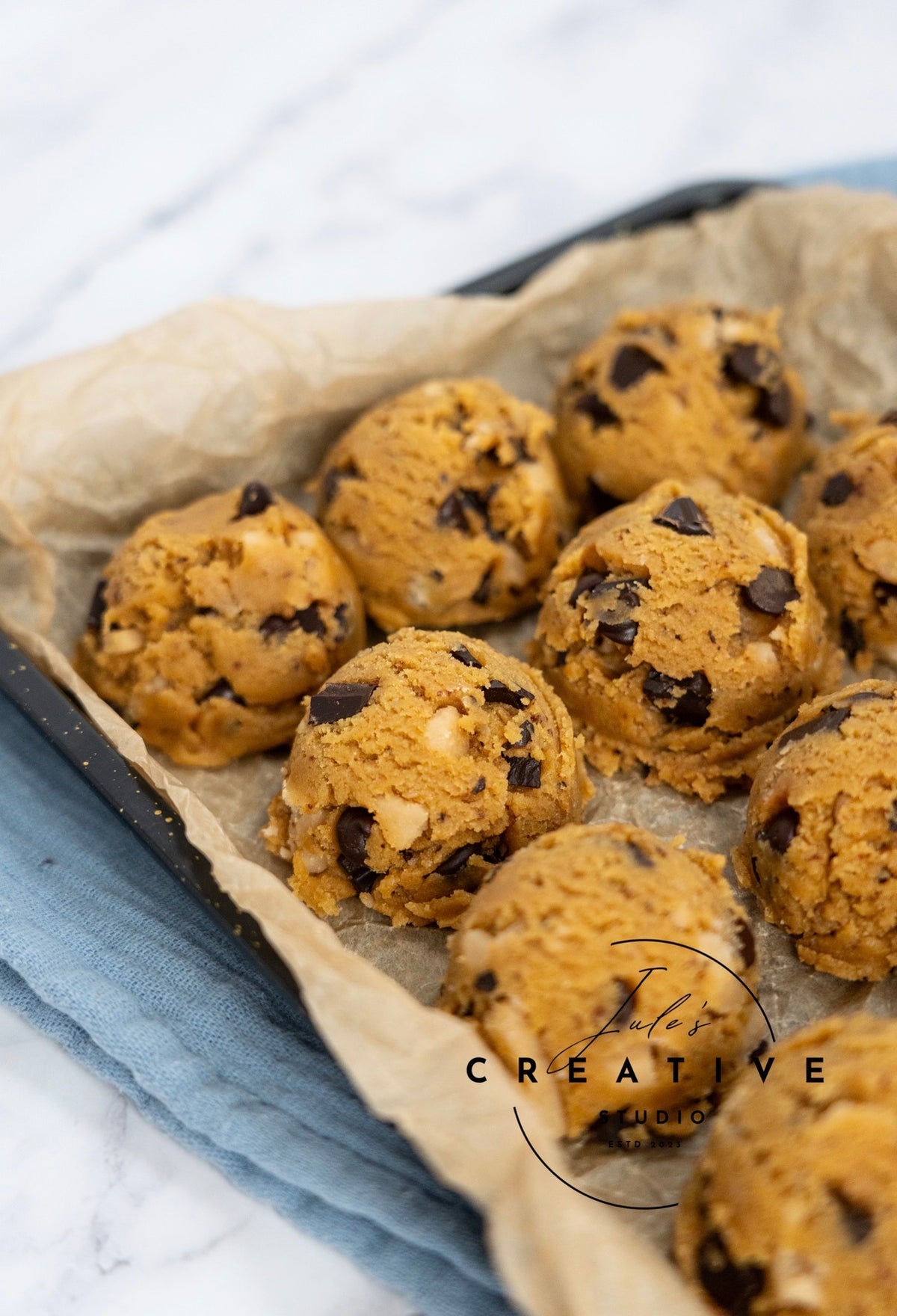 Brown Butter Salted Toffee Chocolate Chunk Cookies (Set 2)