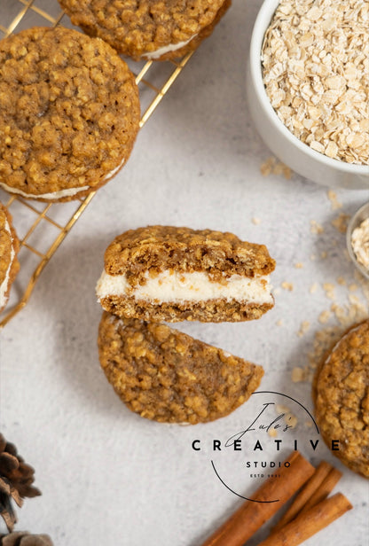 Pumpkin Oatmeal Cream Pies (Set 2)