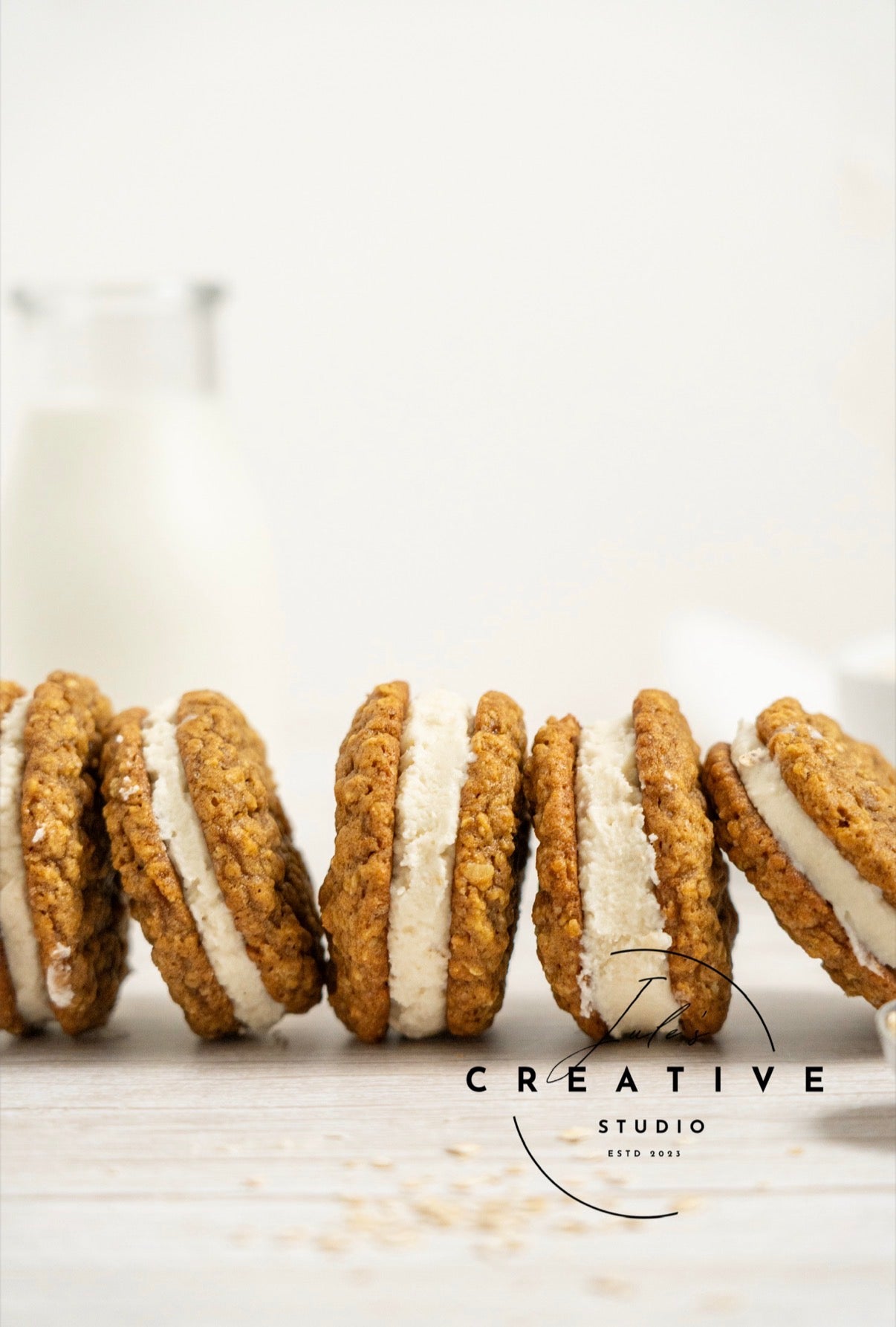 Pumpkin Oatmeal Cream Pies (Set 1)