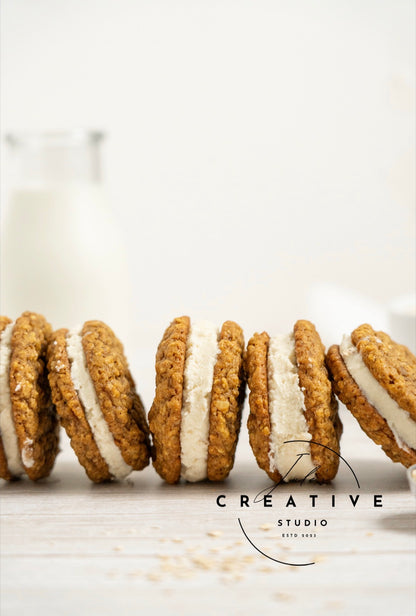 Pumpkin Oatmeal Cream Pies (Set 1)