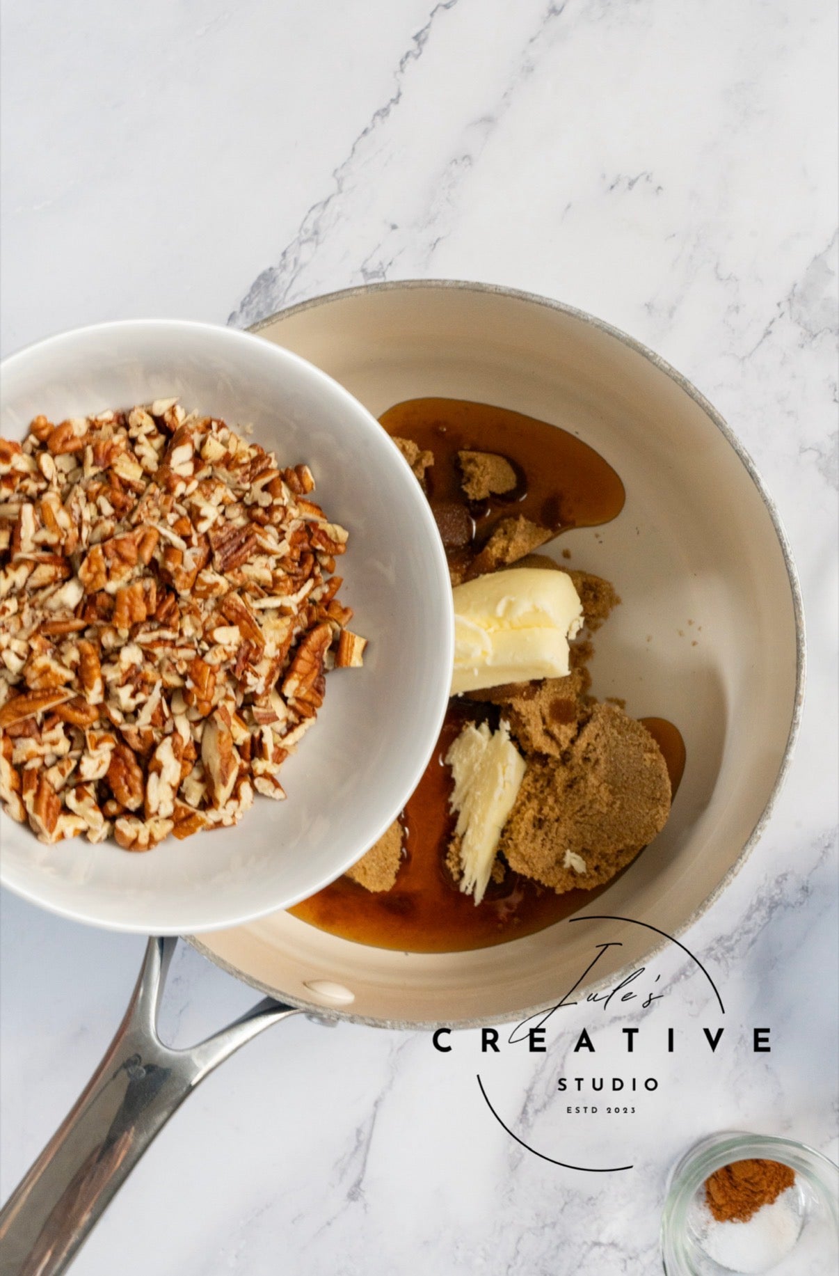 Pecan Pie Cream Cheese Brioche Buns (Set 1)