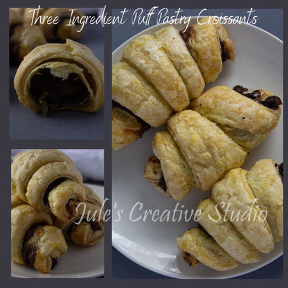 Puff Pastry Croissants (3)