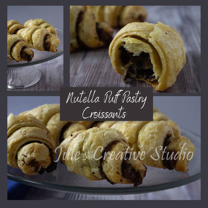 Nutella Puff Pastry Croissant (2)