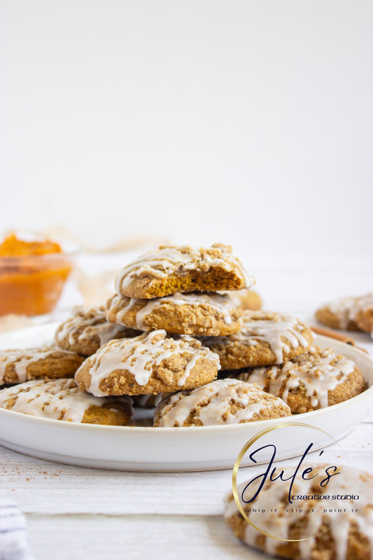 Pumpkin Latte Crumble Cookies (Set 3)