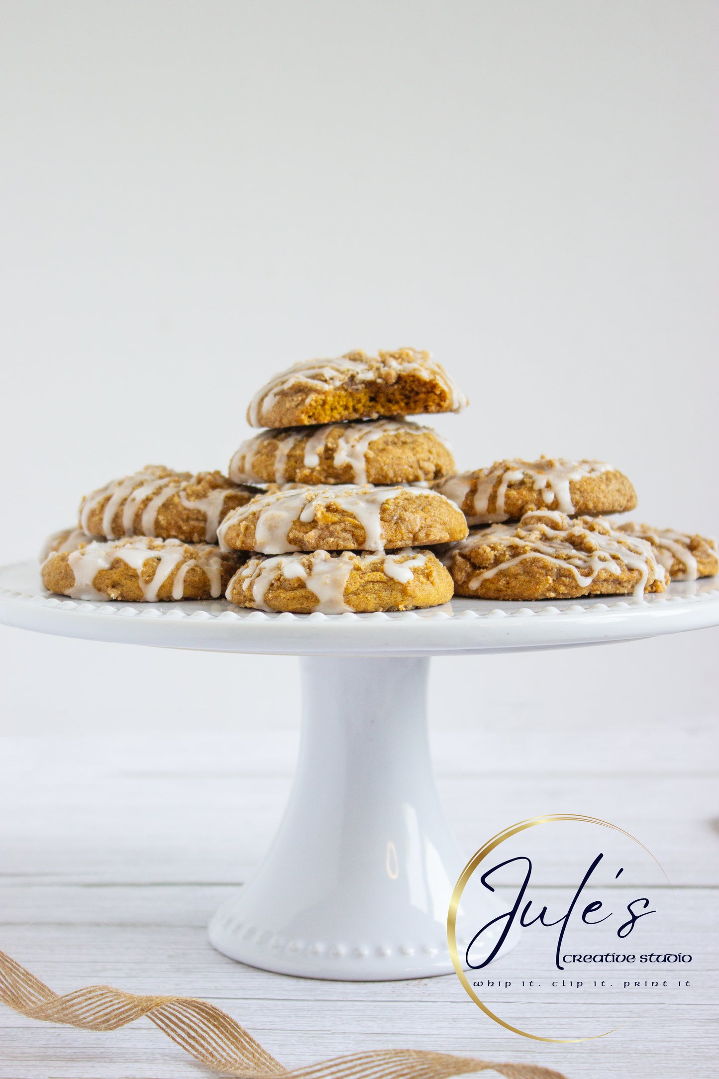 Pumpkin Latte Crumble Cookies (Set 3)