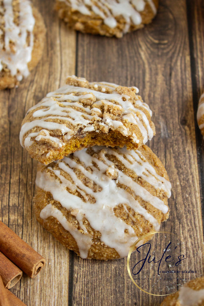 Pumpkin Latte Crumble Cookies (Set 4)
