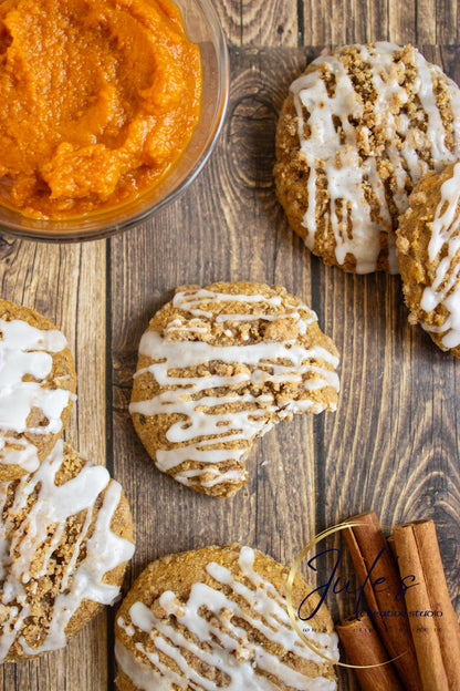 Pumpkin Latte Crumble Cookies (Set 4)