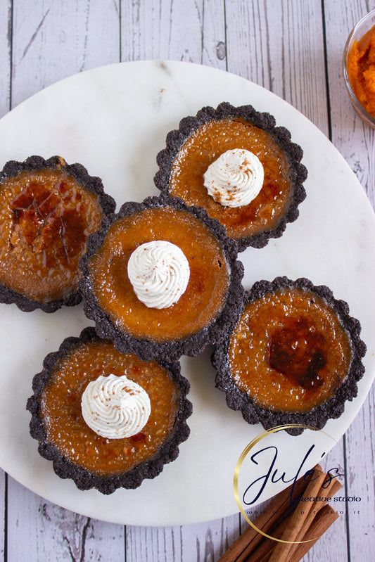 Pumpkin Brûlée Tarts (Set 2)