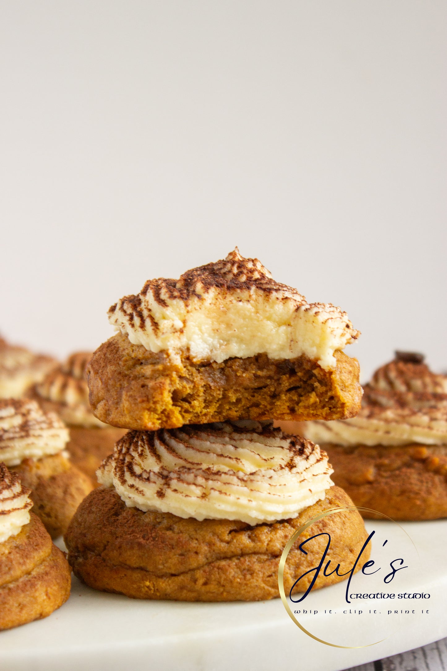 Pumpkin Tiramisu Cookies (Set 2)