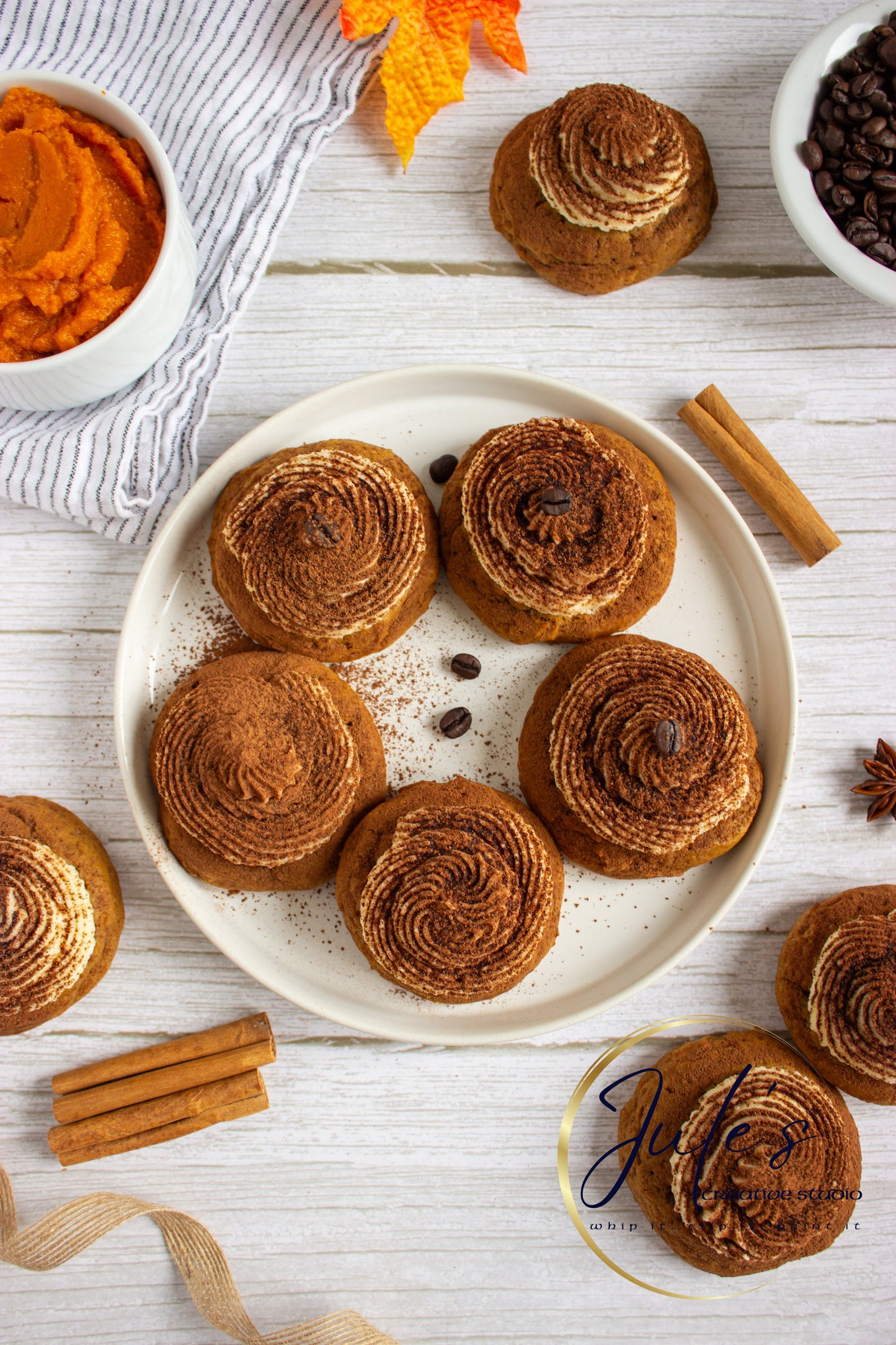 Pumpkin Tiramisu Cookies (Set 3)
