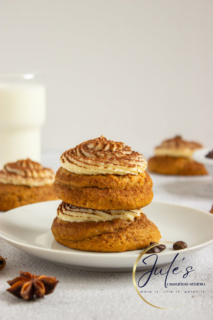 Pumpkin Tiramisu Cookies (Set 4)